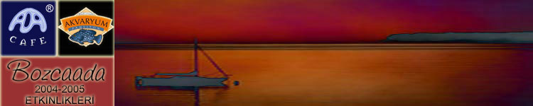 Ada Cafe & Akvaryum Pansiyon Bozcaada 2004 - 2005 Etkinlikleri